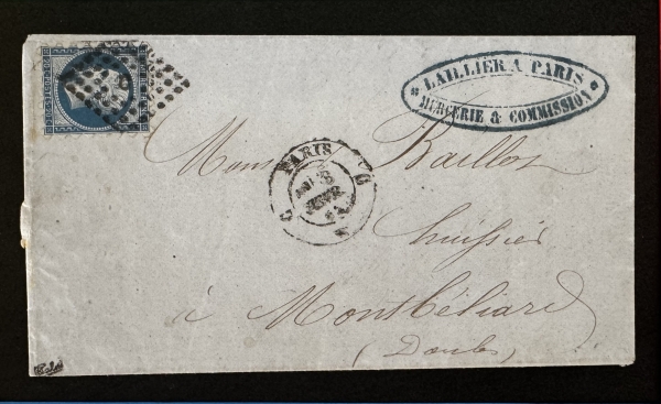 Joias . França (1850) - (Yvt# 2) foto 1