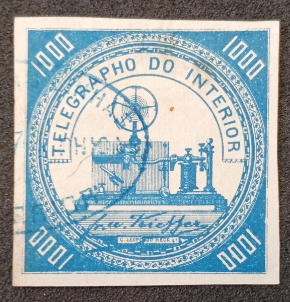 Joias . Brasil (79Q) tintureiro 100 réis - Par tete - beche sem foto 4