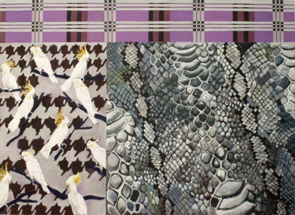 Joias . ANA ELISA EGREJA (Brasil, contemporânea)Cobra (Patchwork pictórico), 2007 - ...