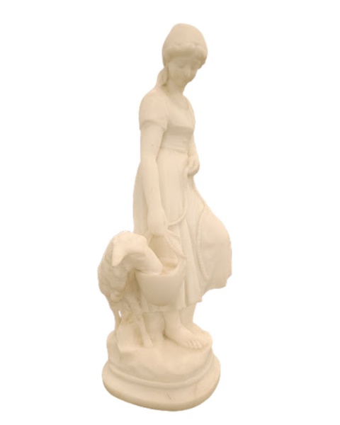Joias . Guglielmo Pugi (1850-1915) - Maravilhosa escultura em mármore carrara, obra do ...