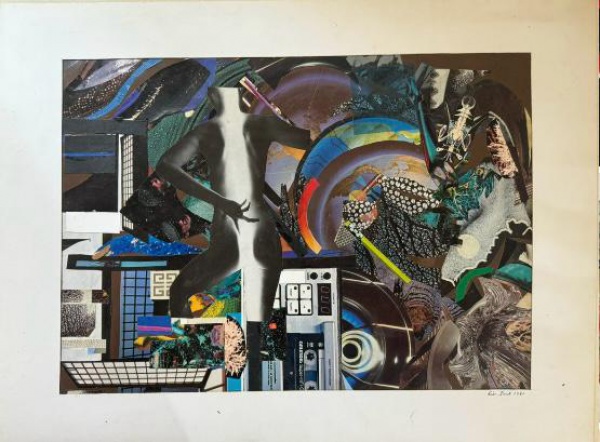 Arte . Julio Plaza, Gravura Recortes e Dobragem Med;40x60cm3 foto 5