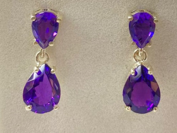 Joias . COLAR Riviera em prata 950 com topázio azul oval 7x9 co foto 7