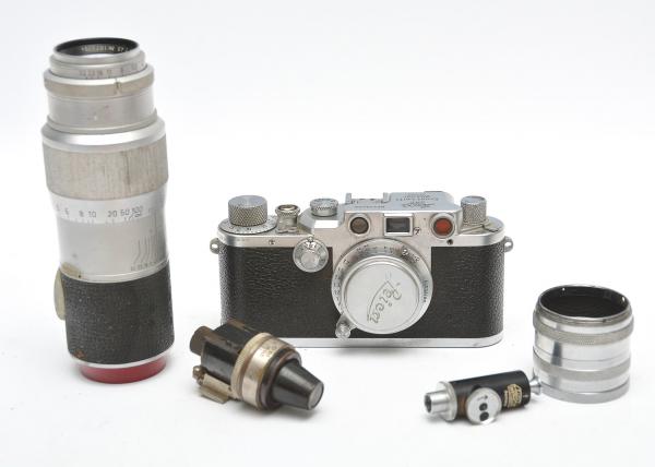 Leica IIIc, câmera clássica de visor telemétrico (range