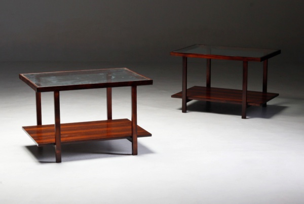 Joias . Carlos Milan e Miguel Forte - Branco & Preto - Brasil, c.1960 - Excepcional par ...