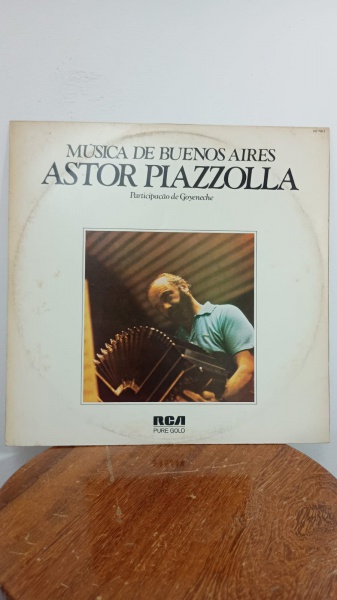Joias . Disco de vinil -Astor Piazzolla: musica de Buenos Aires   - participação de ...
