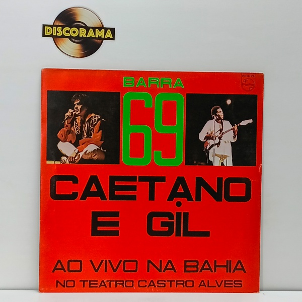 CAETANO VELOSO E GILBERTO GIL - BARRA 69 - CAETANO E