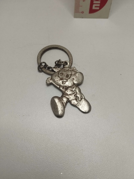 Joias . Antigo e raro chaveiro do Cebolinha, promocional da CICA.