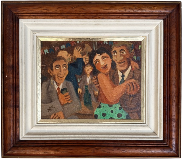 Arte . INIMÁ DE PAULA (Minas 1918 / Minas 1999) Óleo sobre tel foto 2
