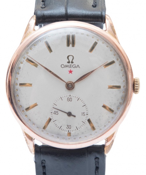 Relogios . RELÓGIO OMEGA ESTRELA VERMELHA. MOVIMENTO CORDA MANUAL, TAMANHO 36MM, CAIXA ...