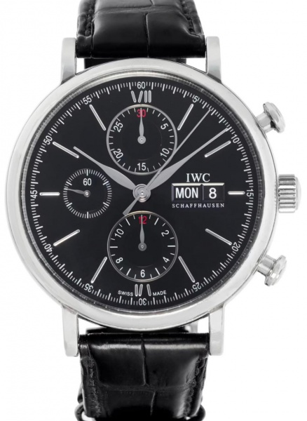 Relogios . RELÓGIO IWC PORTOFINO CHRONOGRAPH. MOVIMENTO AUTOMÁTICO, TAMANHO 41MM, CAIXA EM ...