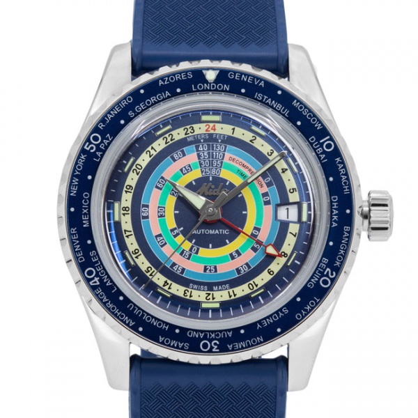 Relogios . RELÓGIO MIDO OCEAN STAR GMT. MOVIMENTO AUTOMÁTICO, TAMANHO 40MM, CAIXA EM AÇO. ...