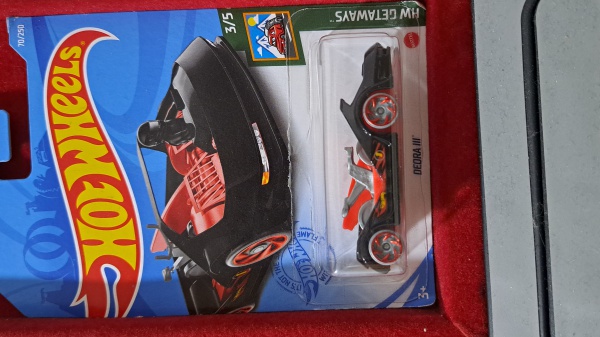 Arte . JR 10333 - Hotwheels 82 Cadillac Seville, cartela lacra foto 7