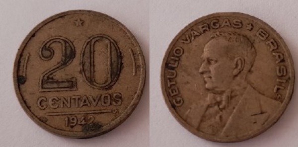 Joias . ADRI 150 - Moeda de prata 500 réis - Brasil - 1913 - es foto 5