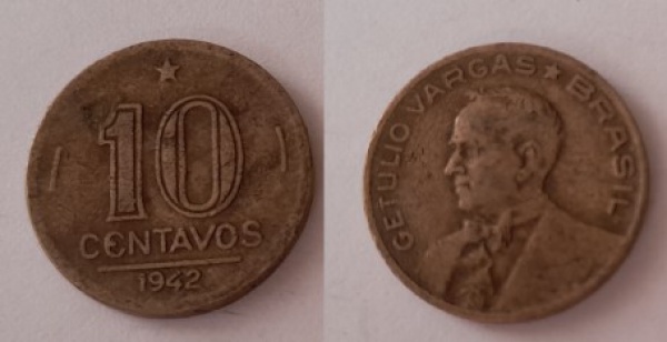 Joias . ADRI 150 - Moeda de prata 500 réis - Brasil - 1913 - es foto 8