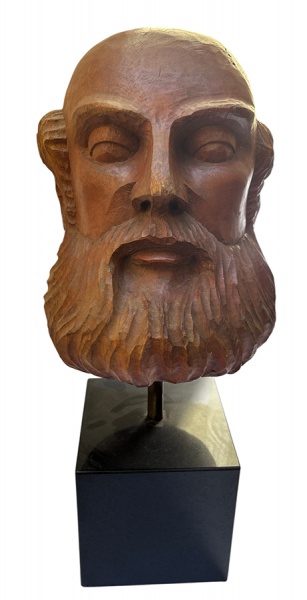 Joias . Victor Brecheret (1894-1955). Beijo. Escultura em bronz foto 8