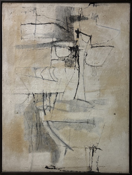 Arte . Aldemir Martins (1922-2006). Flor da Poluição. Acrílica foto 8