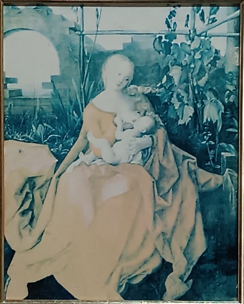 Arte . Rubem Valentim, Emblema 1 - Acrilico sobre tela medindo foto 6