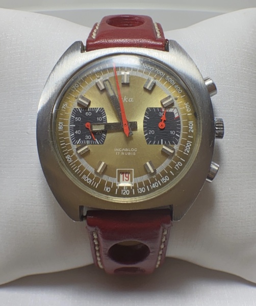 Relogios . RARÍSSIMO RELÓGIO VINTAGE TECHNOS SWISS SKY DIVER, EQUI foto 5