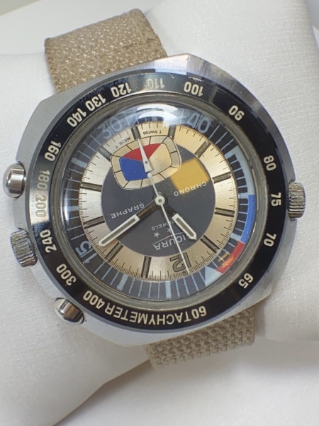 Relogios . RARO RELÓGIO VINTAGE TECHNOS SWISS, MODELO CRONÓGRAFO A foto 3
