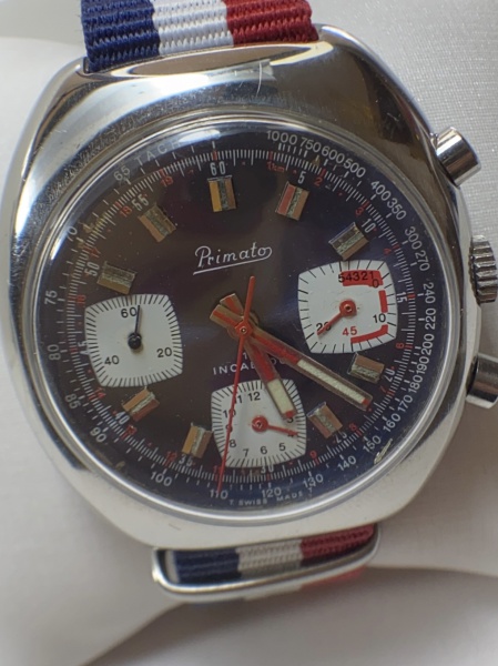 Relogios . RARO RELÓGIO VINTAGE TECHNOS SWISS, MODELO CRONÓGRAFO A foto 6