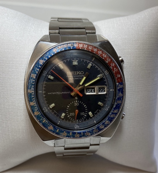 Relogios . RELÓGIO SEIKO CRONÓGRAFO AUTOMÁTICO, REFERÊNCIA 6138003 foto 2