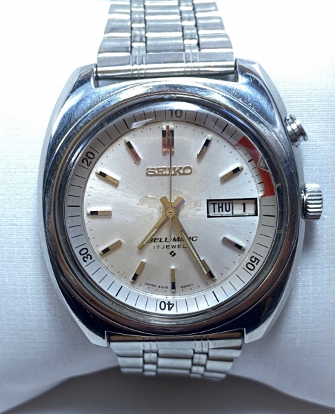 Relogios . RELÓGIO SEIKO SPEEDTIMER BULLHEAD MODELO 6138-0040 - CR foto 6