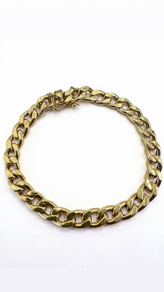 Joias . ANEL CONFECCIONADO EM OURO AMARELO 18K, COM  DETALHE EM foto 7
