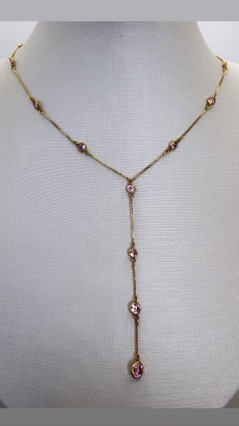 Joias . CORRENTE  CONFECCIONADO EM OURO AMARELO 18K, PESO: 6,2g foto 1