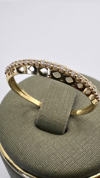 Joias . ANEL QUADRADO COM 31 DIAMANTES DE 1 PONTO CADA 0,31Ct, foto 1