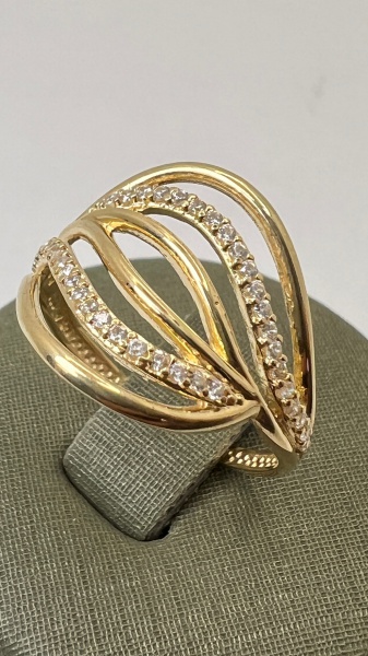 Joias . Pulseira em ouro branco 18 k -750 modelo Riviera com 18 foto 5