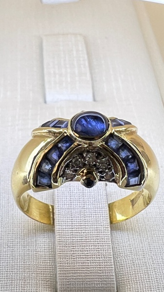 Joias . BRINCO GANCHO CONFECCIONADO EM OURO AMARELO 18K, COM ZI foto 6