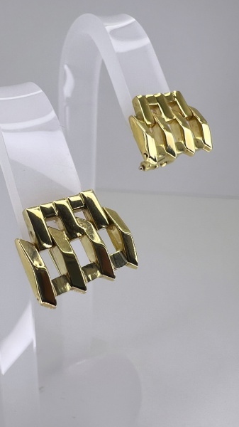 Joias . PULSEIRA BRACELETE CONFECCIONADO EM OURO AMARELO 18K, C foto 4