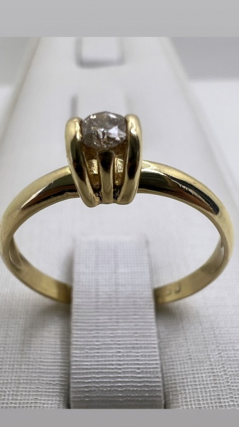 Joias . BRINCO MINHO CONFECCIONADO EM OURO AMARELO 18K, COM PER foto 6