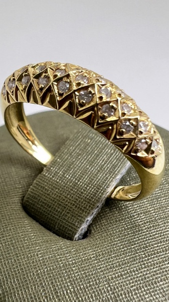 Joias . BRINCO MINHO CONFECCIONADO EM OURO AMARELO 18K, COM PER foto 8