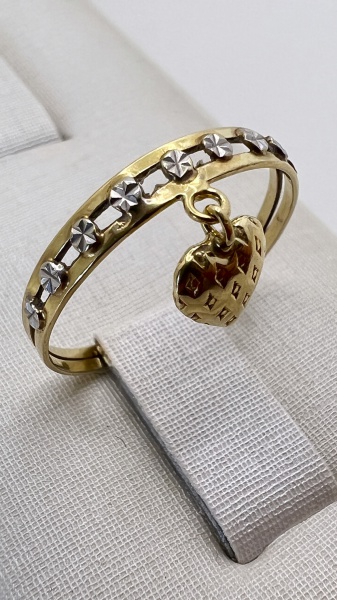 Joias . ANEL CONFECCIONADO EM OURO ROSE 18K, COM DIAMANTE, PESO foto 2