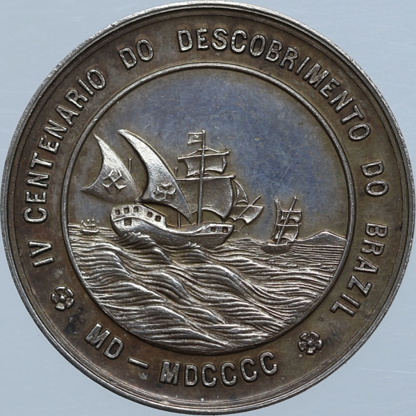 Joias . Medalha do Brasil - 1892 - Prata - 29.5 g - 38 mm - Pic foto 1