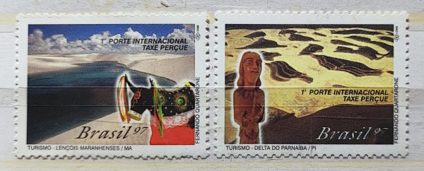 Joias . SELO DO BRASIL - IMPERIO - COLORIDO - 20 - NOVO foto 3