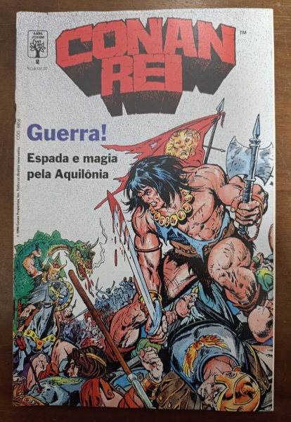 Joias . HQ Conan Rei Nº 1  Os Anos de Glória do Soberano Bárbar foto 1