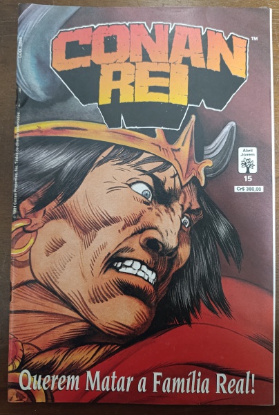 Joias . HQ Conan Rei Nº 1  Os Anos de Glória do Soberano Bárbar foto 3