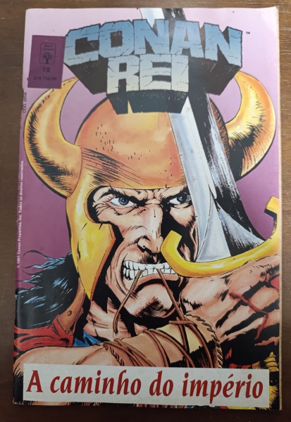 Joias . HQ Conan Rei Nº 1  Os Anos de Glória do Soberano Bárbar foto 4