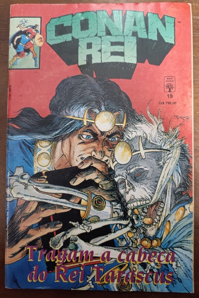 Joias . HQ Conan Rei Nº 1  Os Anos de Glória do Soberano Bárbar foto 5
