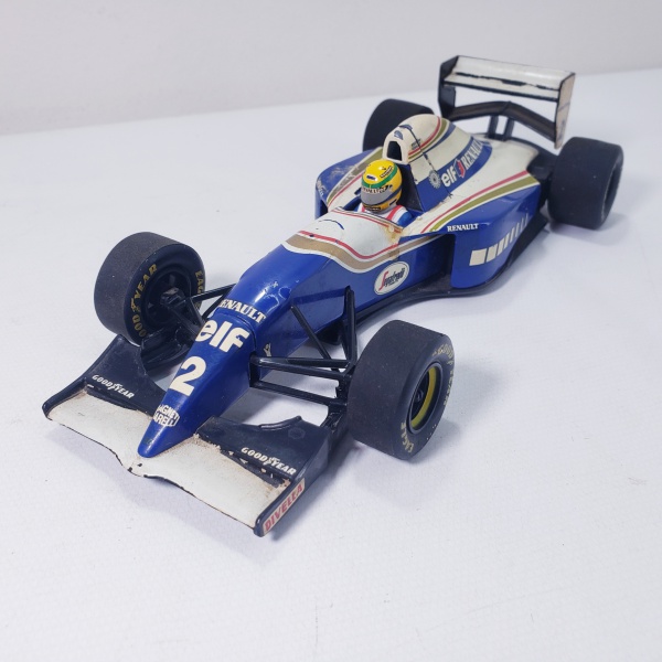 Joias . Antiga Miniatura Fórmula 1 Williams, em escala 1/24 Ayrton Senna. Produto ...