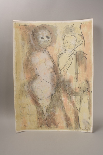 Joias . Iberê Camorgo - Xilográfica Mede 50cm x 71cm.