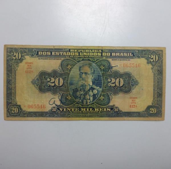 Joias . REPÚBLICA DOS ESTADOS UNIDOS DO BRASIL 500 MIL REIS - N foto 2