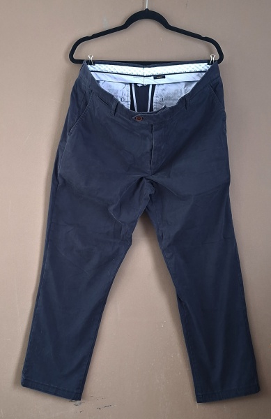Joias . BROOKSFIELD BLUE- Camisa masculina de manga longa, slim foto 3