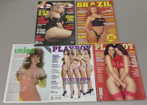 Joias . Lote com 2 revistas com a estrela das capas sendo Bruna foto 7