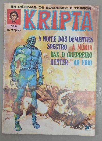 Joias . (T) Gibi Kripta número 1, editora RGE, do ano de 1979. foto 6