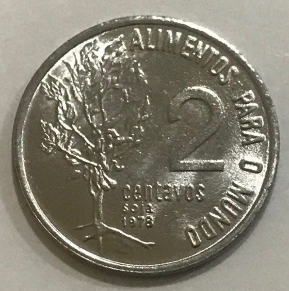 Joias . Republica  -Fao  2 Centavos  - 1998  Data/Escassa   Est foto 1