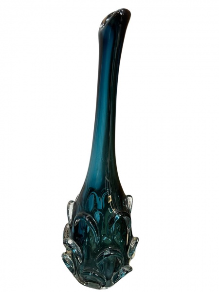 Joias . Vaso em vidro artístico colorido de  murano , medindo 3 foto 7