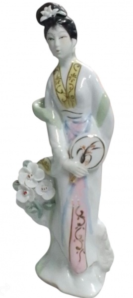 Joias . Belíssimo conjunto de 6 peças de xadrez em porcelana , foto 4